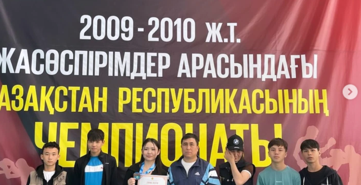 Жас спортшыларымыз Қазақстан чемпионатында қола жүлдегер атанды