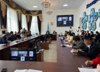 Таразда «Бүгінгі журналистика: сын-қатерлер, трендтер, мемлекеттік құрылымдармен өзара іс-қимыл» атты семинар өтті