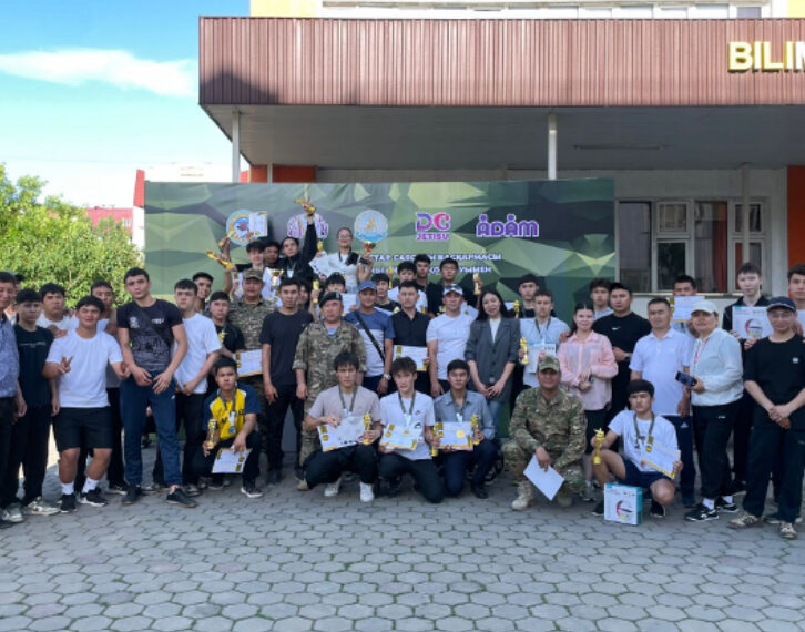 Отан қорғаушылар күніне орай «Бес қару» атты әскери-патриоттық сайыс өтті