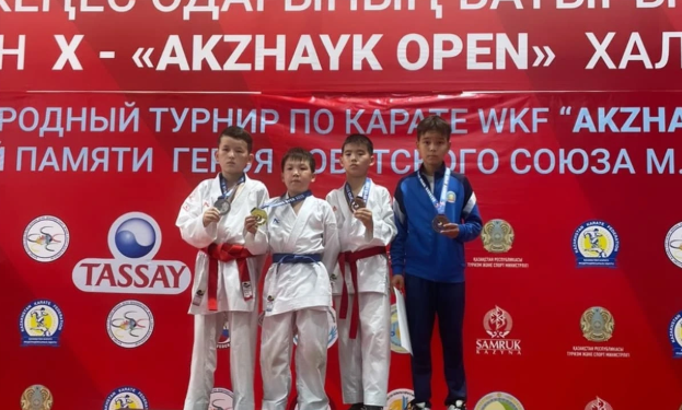 Халықаралық жарыста мектеп спортшылары үздік нәтиже көрсетті