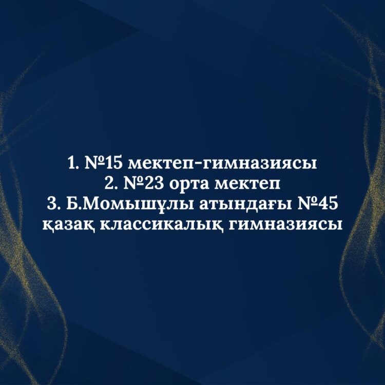 Тараздан екі топ гранд-финалға жолдама алды