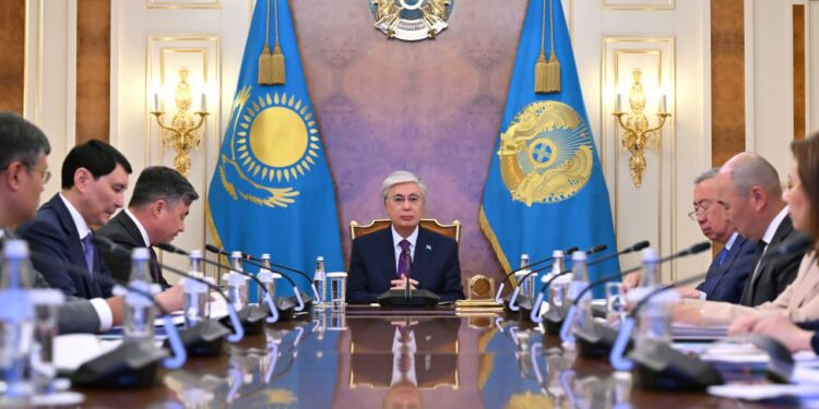 Тоқаев Ұлттық банктің жылдық есебін қабылдады