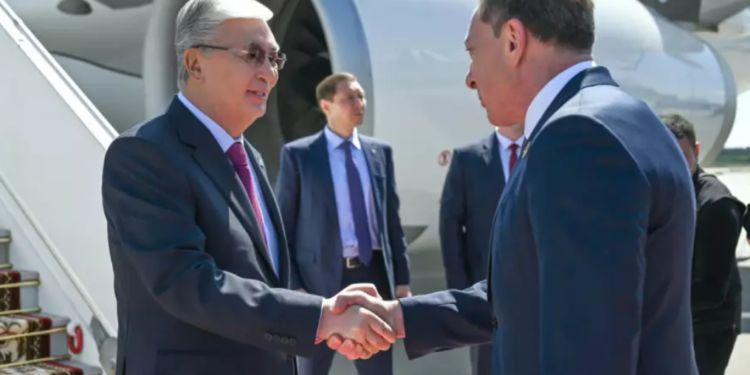 Қасым-Жомарт Тоқаев Минск қаласына барды