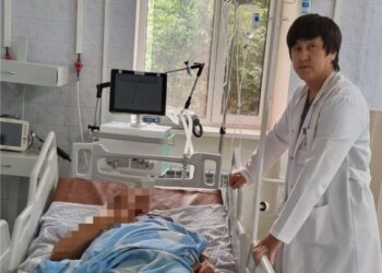 Мойынқұмда дәрігерлер улы жылан шаққан науқасты аман алып қалды
