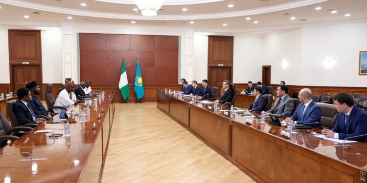 Бектенов пен Нигерия королі ынтымақтастық мәселелерін талқылады