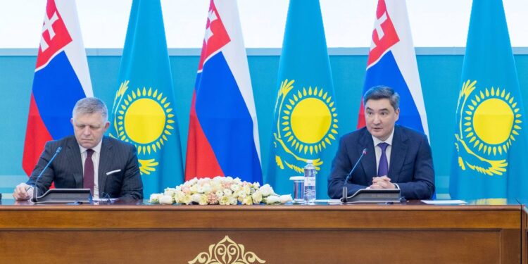 Үкімет басшысы: Словакия – Қазақстанның Еуропалық Одақтағы сенімді серіктесі
