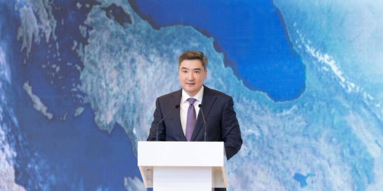 Бектенов Каспий маңы елдерін Каспийдің таяздануына қарсы күресте ынтымақтастыққа шақырды