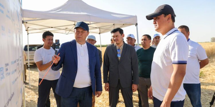 Өңір әкімі Мерке ауданына жұмыс сапарымен барды