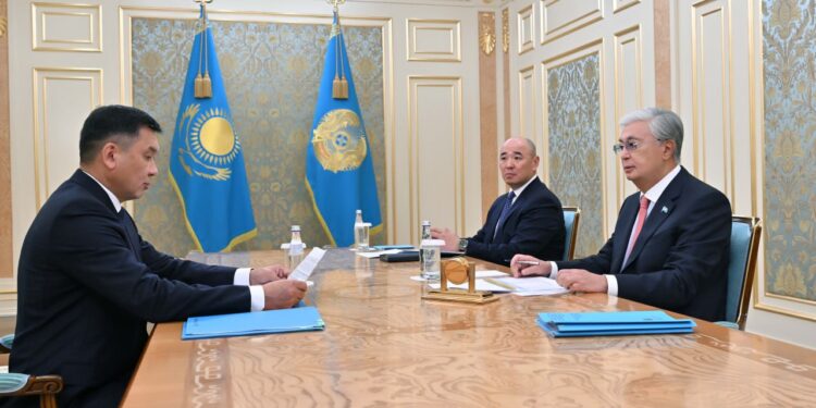 ҚТЖ басшысы Тоқаевқа компания нәтижелері туралы есеп берді