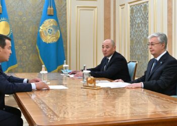 Президент Жоғары аудиторлық палата төрағасы Әлихан Смайыловты қабылдады
