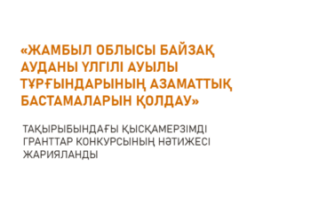 Мемлекеттік емес грант жеңімпазы анықталды