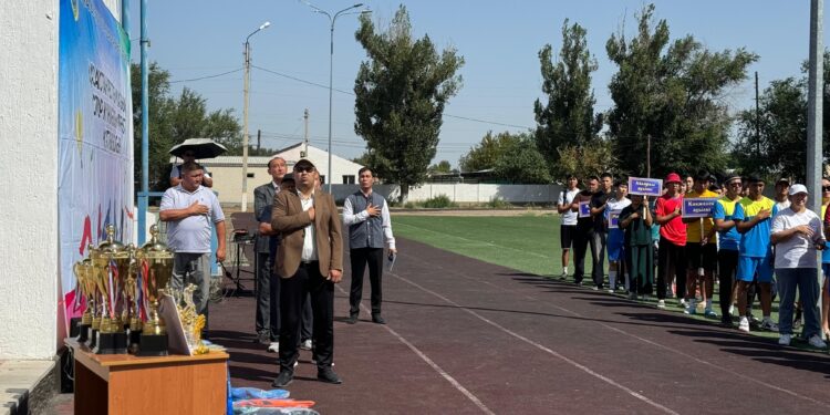 Мойынқұмда Спорт күні мерекелік көңіл-күйде аталып өтті