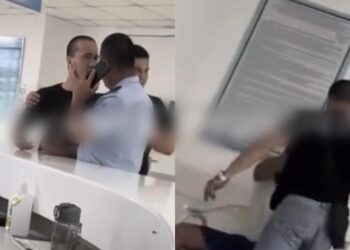 Шымкент ауруханасында ер адам жанжал шығарды.