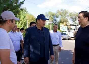 Ербол Қарашөкеев Тараз қаласының санитарлық тазалығын тексерді