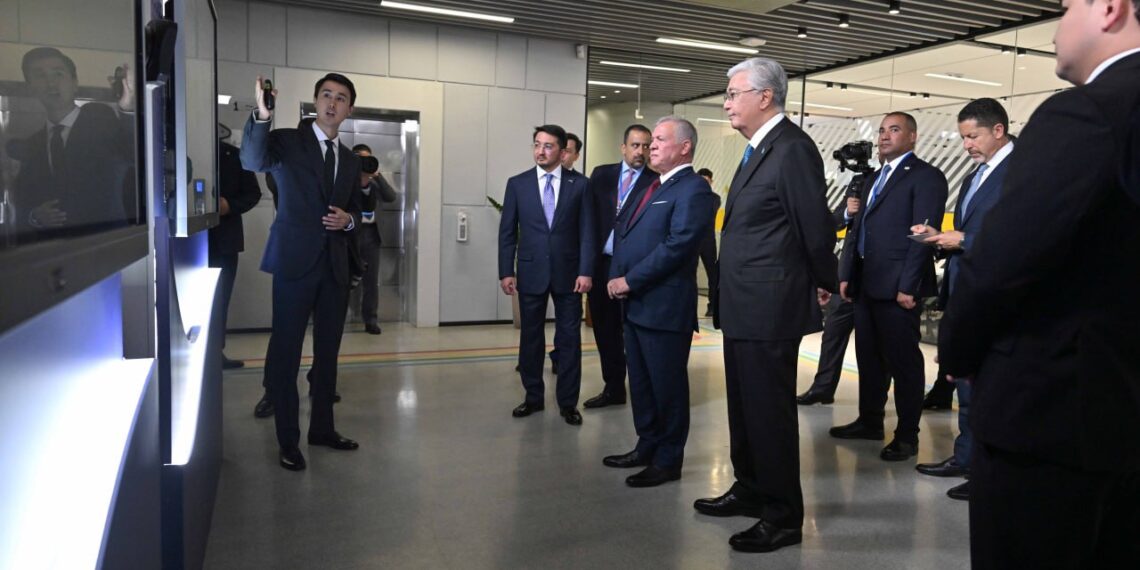 Қазақстан Президенті мен Иордания Королі Astana Hub кластеріне барды
