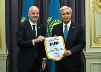 Қасым-Жомарт Тоқаев Джанни Инфантиномен кездесу өткізді.