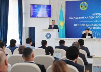 Ербол Қарашөкеев Қордай аудандық ҚХА-ның алғашқы сессиясына қатысты