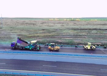 Қазақстанда «Superpave» технологиясы бойынша алғашқы жол телімдері төселді