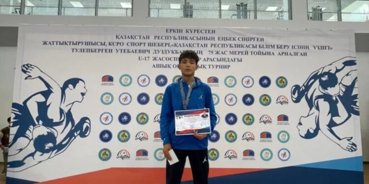 Ақтөбеде өткен турнирде жас спортшы жүлдеге қол жеткізді