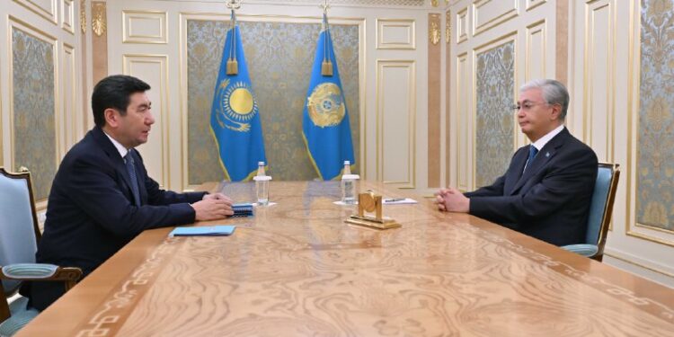 Президент Ерлан Қошановты қабылдады