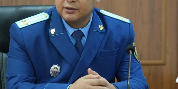 Жамбылда жаңа прокурор тағайындалды