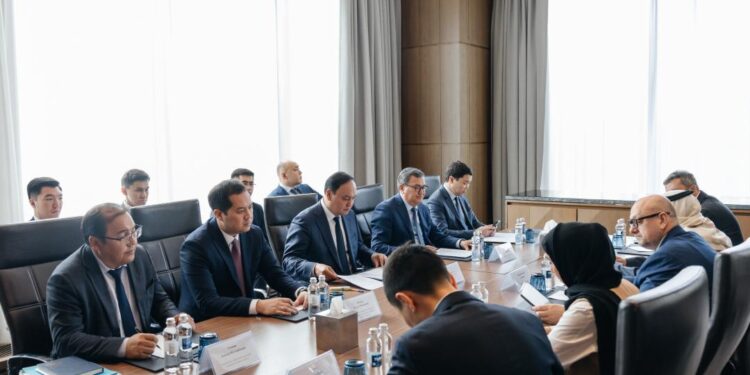 Қуаты 1 ГВт ЖЭС: Қарашөкеев Masdar бас атқарушы директорымен кездесті
