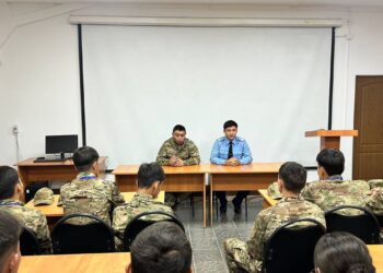 Тараз колледжінде ТЖ алдын алу бойынша жұмыстар жүргізілді