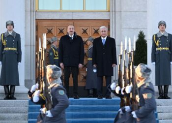 Әзербайжан Президенті Ильхам Әлиев Қазақстанға мемлекеттік сапармен келді