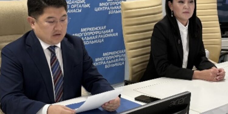 Меркі аудандық орталық ауруханасына жаңа басшы уақытша тағайындалды