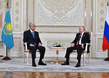 Мемлекет басшысы Ресей Президентімен жүздесті