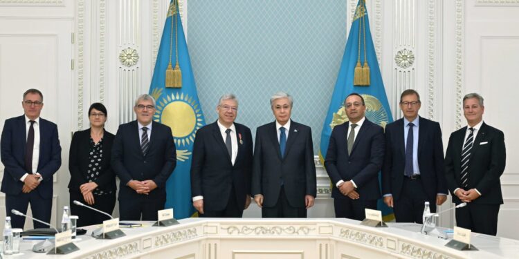 Мемлекет басшысы Швейцариямен парламенттік достық тобы өкілдерімен кездесті