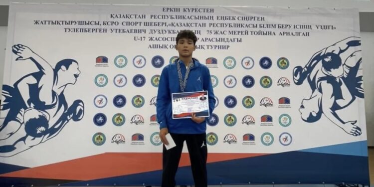 Ақтөбеде өткен турнирде жас спортшы жүлдеге қол жеткізді