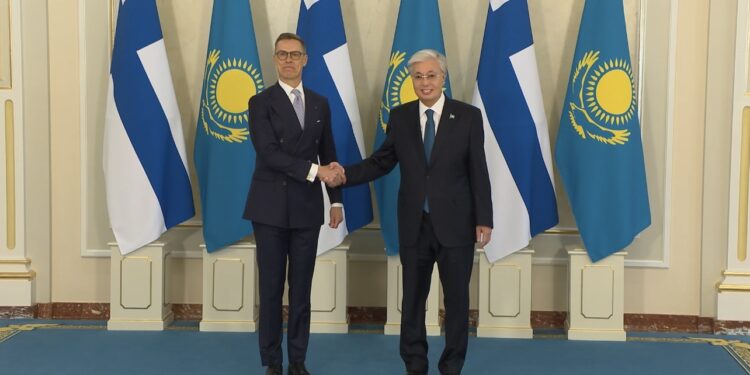 Қазақстан Президенті Финляндия басшысымен келіссөз өткізді