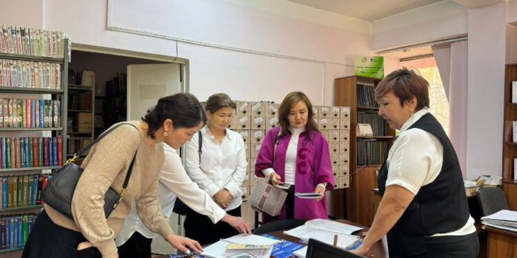 Алматыда ерекше жандарға арналған кітапханада «Ашық есік күні» өтті