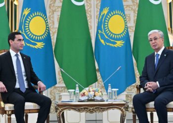 Мемлекет басшысы Түрікменстан Президентімен келіссөз жүргізді