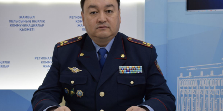 Қордай ауданы полиция бөлімінің жаңа басшысы тағайындалды