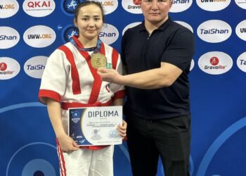 Дели төріндегі қазақ қызының жеңісі