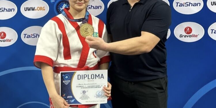 Дели төріндегі қазақ қызының жеңісі