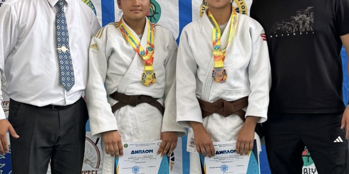 Байзақтық дзюдошылар облыс чемпионатында жүлдегер атанды