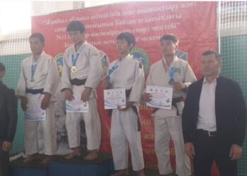 Байзақтық жас дзюдошылар ашық турнирде жоғары нәтиже көрсетті
