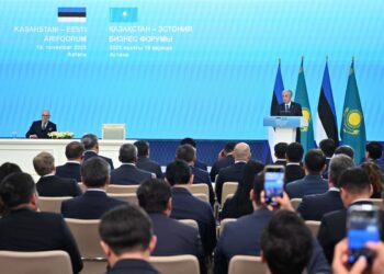 Қ. Тоқаев пен А. Карис Қазақстан–Эстония бизнес форумында сөз сөйледі