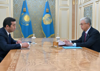 Президент Ауыл шаруашылығы министрі Айдарбек Сапаровты қабылдады