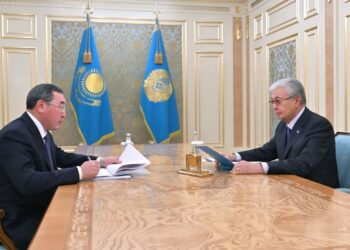 Мемлекет басшысы Алматы облысының әкімі Марат Сұлтанғазиевті қабылдады