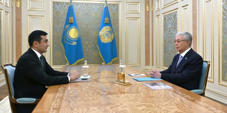 Президент «Бәйтерек» ұлттық инвестициялық холдингінің төрағасын қабылдады