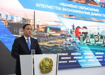 Жамбыл облысында өнеркәсіп өндірісі 1,1 трлн теңгеге жетіп  өңір үздік үштікке шықты