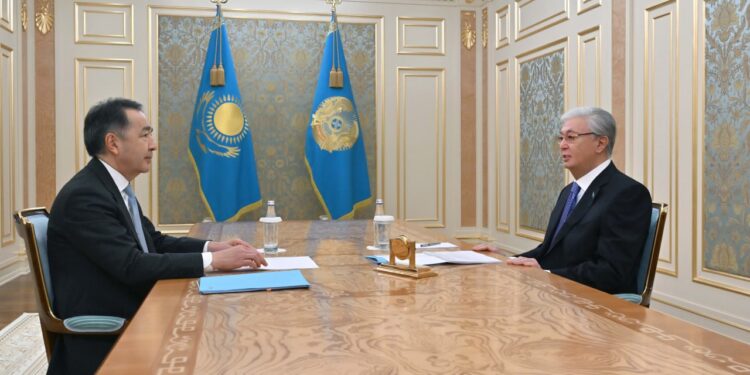 Қасым-Жомарт Тоқаев Б.Сағынтаевпен маңызды келіссөздер жүргізді