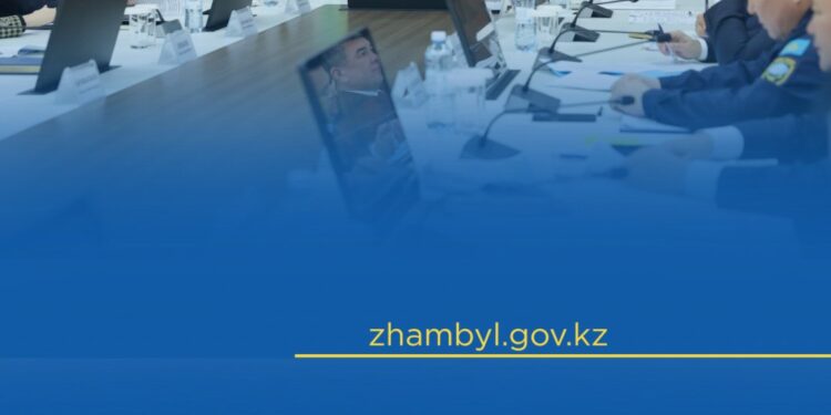 Жамбыл облысында су тасқыны кезеңіне дайындық мәселесі талқыланды
