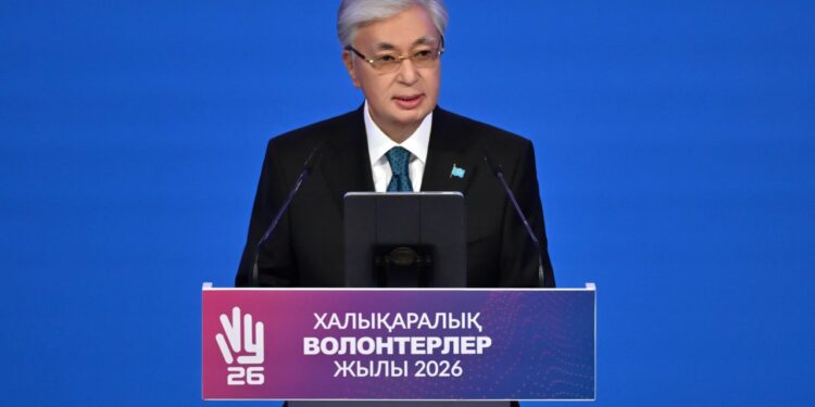 Мемлекет басшысы Қасым-Жомарт Тоқаев Волонтерлер форумында сөз сөйледі