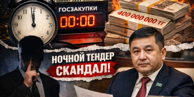 400 млн теңгелік конкурс түнде өтті: ДВГА түсіндірді
