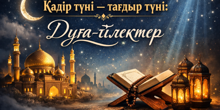 Қадір түні — тағдыр түні: Дұға-тілектер